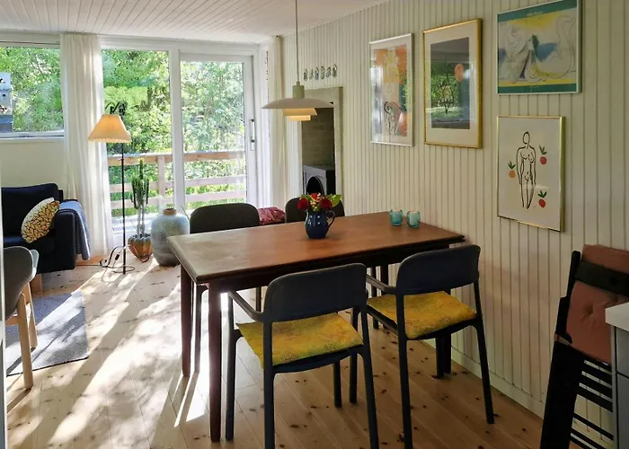 Summer House In Skovgarde With Forest View 펜션 Allingåbro